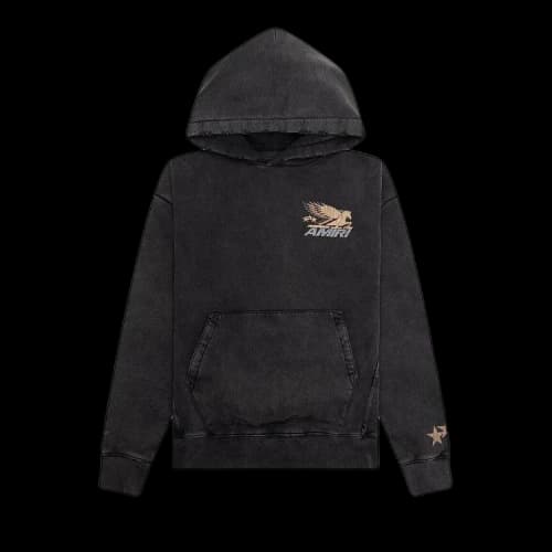 Amiri Vintage Pegasus Hoodie 'Black'