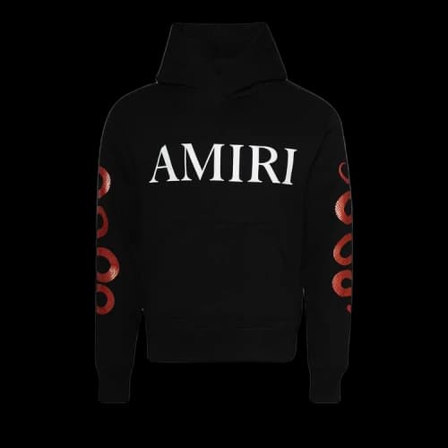 Amiri Snake Hoodie 'Black'