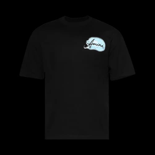 Amiri Airbrush Oversized Tee 'Black'