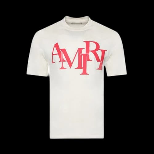 Amiri Staggered Tee 'Birch'