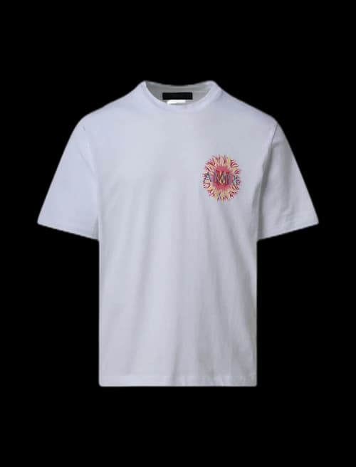 AMIRI Sun Tee White Red