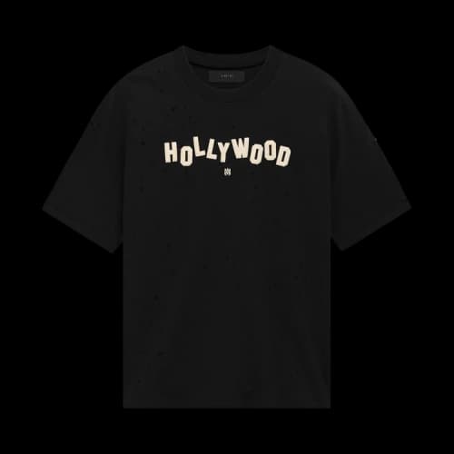 Amiri Hollywood Shotgun Tee 'Black'