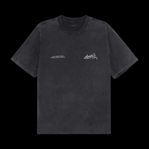 Amiri Cinemas Vintage Tee 'Black'
