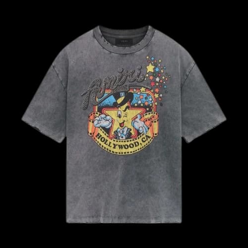 Amiri Mr. Hollywood Oversized Tee 'Black'