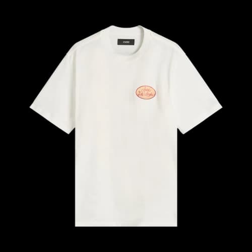 Amiri Station Patch Tee 'Ivory'