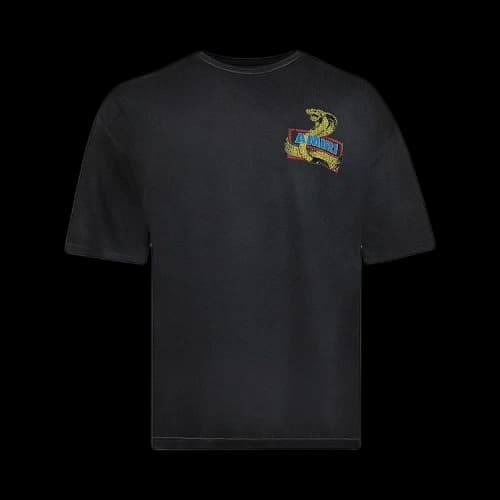 Amiri Crystal Cobra Tee 'Black'