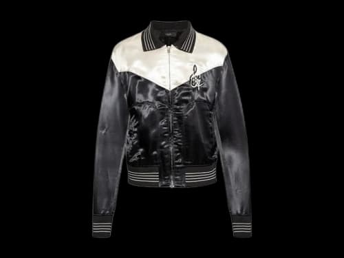 AMIRI Ma Music Note Blouson Black