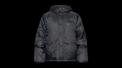 AMIRI Hooded Down Jacket Black