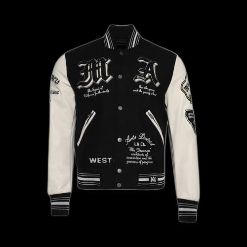 Amiri Dream Team Varsity Jacket 'Black'