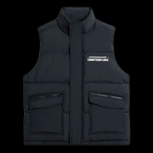 Li-Ning CF Logo Down Vest 'Black'