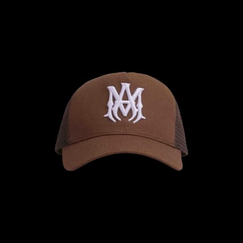 Amiri MA Trucker Hat 'Dark Brown'