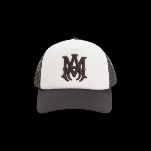 Amiri MA Cotton Trucker Hat 'Tobacco'