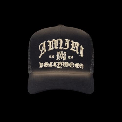 Amiri Hollywood Trucker Hat 'Black'