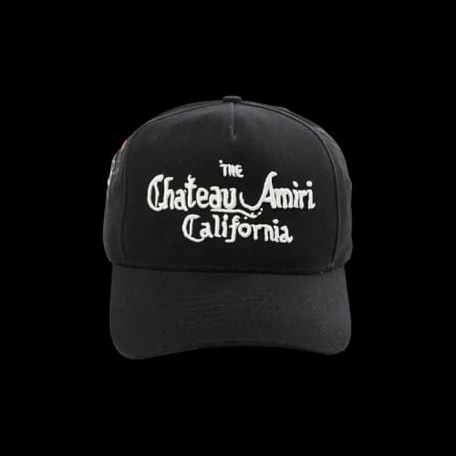 Amiri Chateau Cap 'Black'