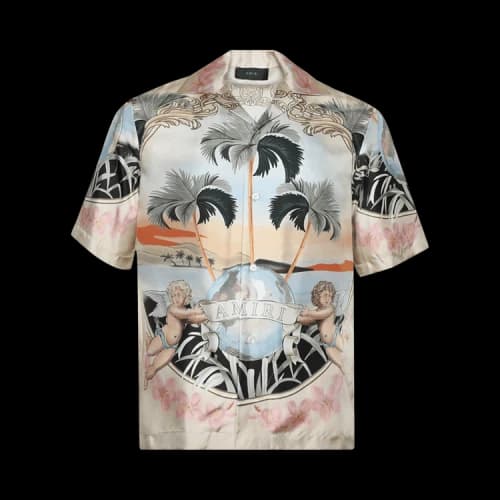 Amiri Cherub Silk Shirt 'Multicolor'