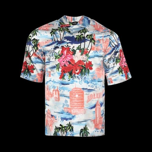 Amiri Cityscape Embellished Shirt 'Multicolor'