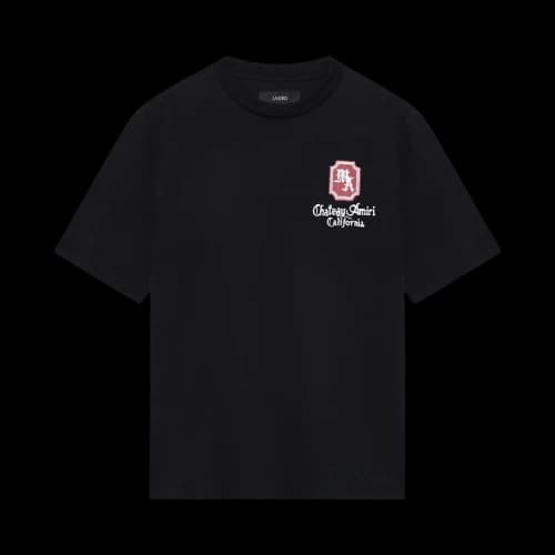 Amiri MA Chateau Tee 'Black'