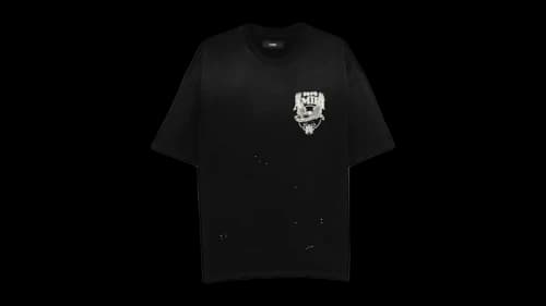 AMIRI Eagle Oversized Tee Black