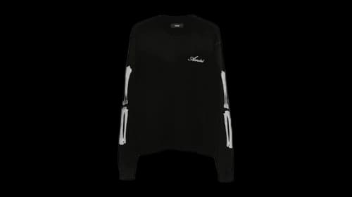 AMIRI Bones L/S Tee Black