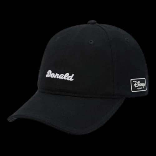 Li-Ning x Disney Logo Baseball Cap 'Black White' (Women's)
