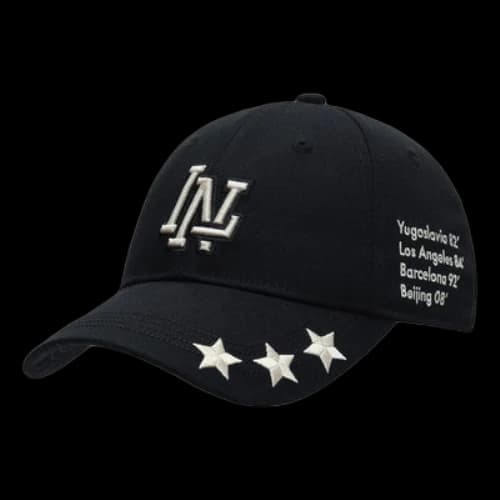 Li-Ning Logo Baseball Cap 'Black White'