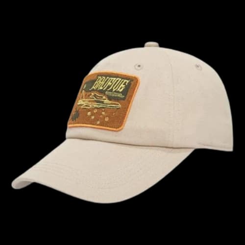 Li-Ning BadFive Embroidery Logo Baseball Cap 'Beige'