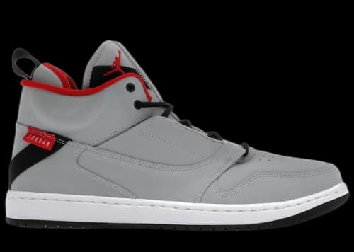 Jordan Fadeaway Wolf Grey