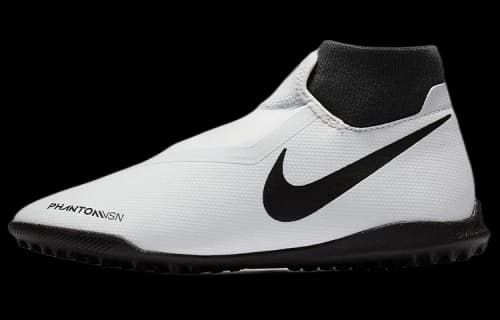 Nike Phantom Vision Academy DF TF 'Pure Platinum Black Light Crimson'