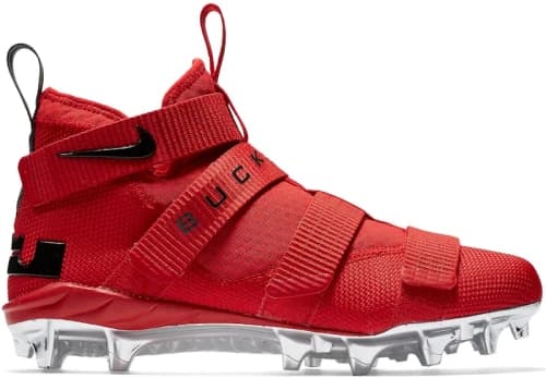 Nike LeBron Zoom Soldier 11 Cleat Ohio State PE
