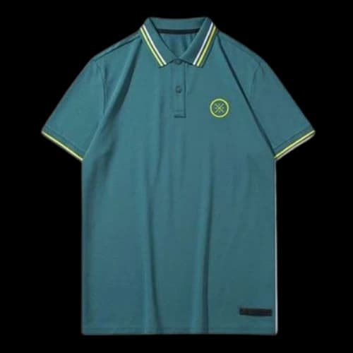 Li-Ning Way Of Wade Logo Polo Shirt 'Green Teal'