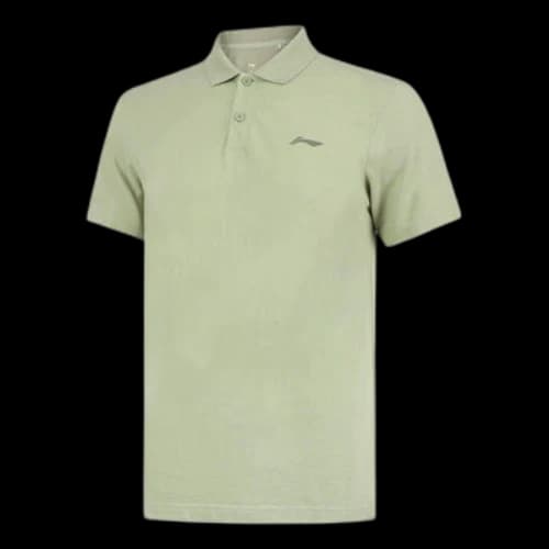 Li-Ning Logo Training Polo Shirt 'Light Green'