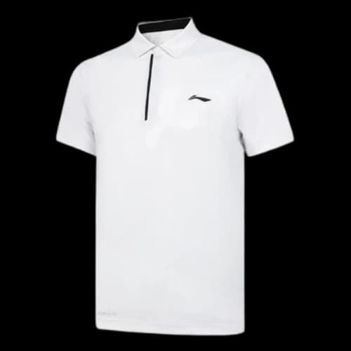 Li-Ning Training Polo Shirt 'White Black'