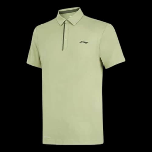Li-Ning Logo Lifestyle Polo Shirt 'Moss Green'