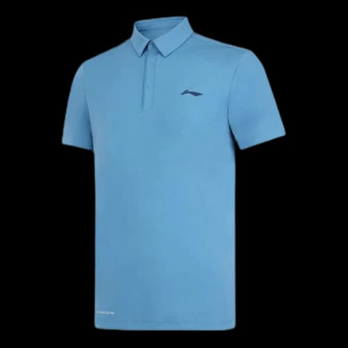 Li-Ning Logo Lifestyle Polo Shirt 'Sky Blue'