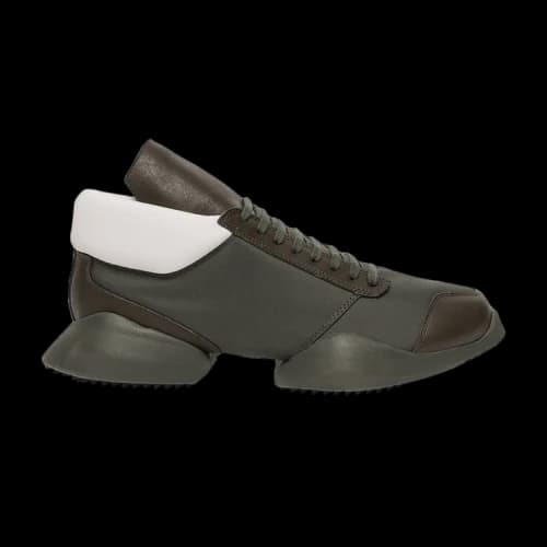 adidas Tech Runner x Rick Owens 'Earth Green'