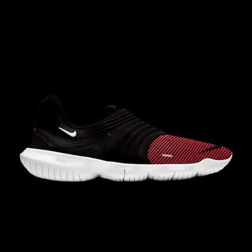 Nike Free RN Flyknit 3.0 'Black Bright Crimson'