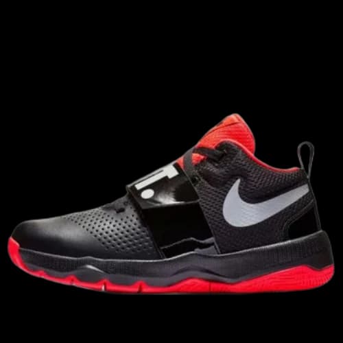 (GS) Nike Team Hustle D 8 JDI 'Black White Red'