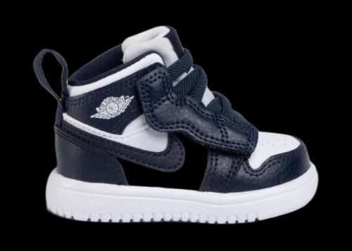 Jordan 1 Mid Alt White Metallic Gold Obsidian (TD)