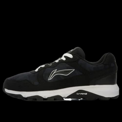 Li-Ning Hiking Shoes 'Black White'