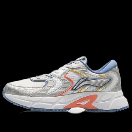 Li-Ning Retro Running Shoes 'Grey White Blue'