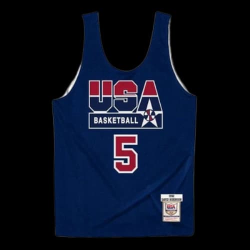 Mitchell & Ness x NBA Reversible Practice Team USA 1992 Jerseys 'David Robinson 5'