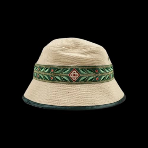 Casablanca Natural Off Laurel Bucket Hat 'Natural'