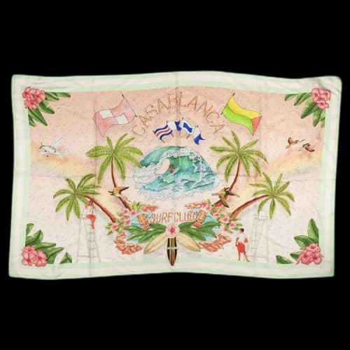 Casablanca Surf Club Silk Scarf 'Casablanca'