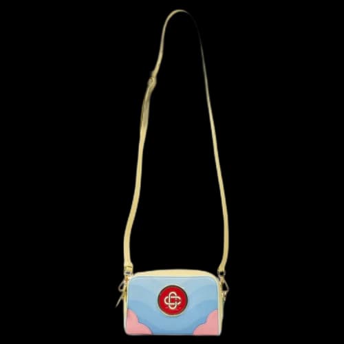 Casablanca Leather Memphis Crossbody Bag 'Multicolor'