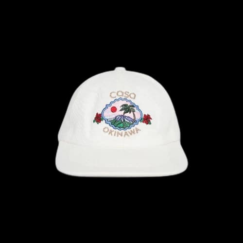Casablanca Embroidered Cap 'Mint Twill Casa Okinawa'