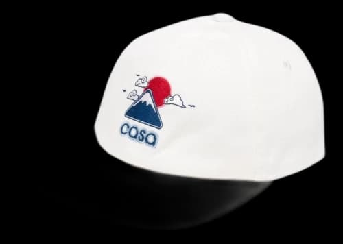 Casablanca Casa Logo Embroidered Cap White/Multi