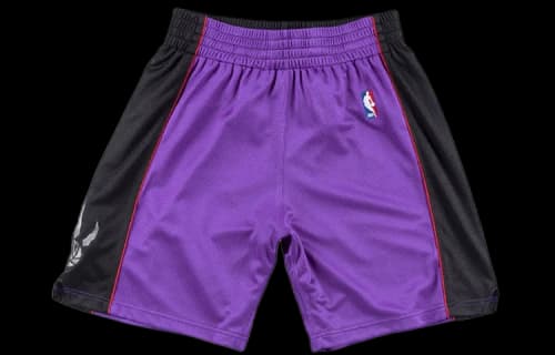 Mitchell & Ness NBA Authentic Shorts Toronto Raptors Road 1999-00 'Purple Black'