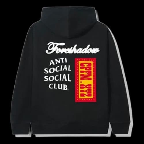 ANTI SOCIAL SOCIAL CLUB x CPFM Crossover Alphabet Unisex Black