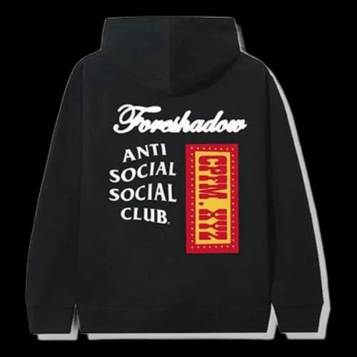 ANTI SOCIAL SOCIAL CLUB x CPFM Crossover ASSC Alphabet Printing Long Sleeves Unisex Black