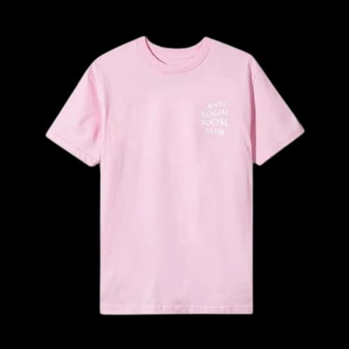 Anti Social Social Club Kkotch Tee 'Pink'